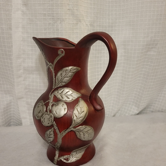 ANTIQUE HANDCRAFT DECORATIVO POTTERY ART VASE - Picture 2 of 6